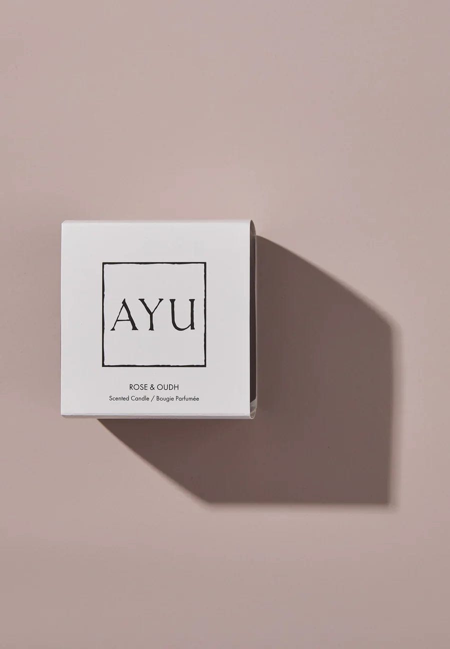 Ayu Candle | Rose and Oudh - Ayu