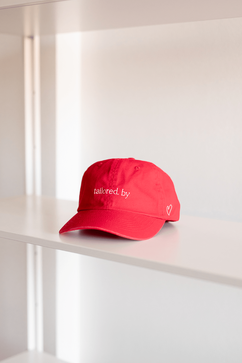 Cancer Chicks x The Bali Tailor tailored. by Signature Cap | Red - The Bali Tailor