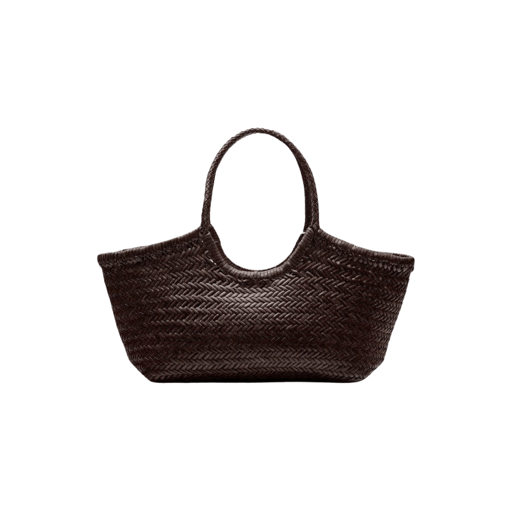 La Pareo Woven Tote | Chocolate - La Pareo