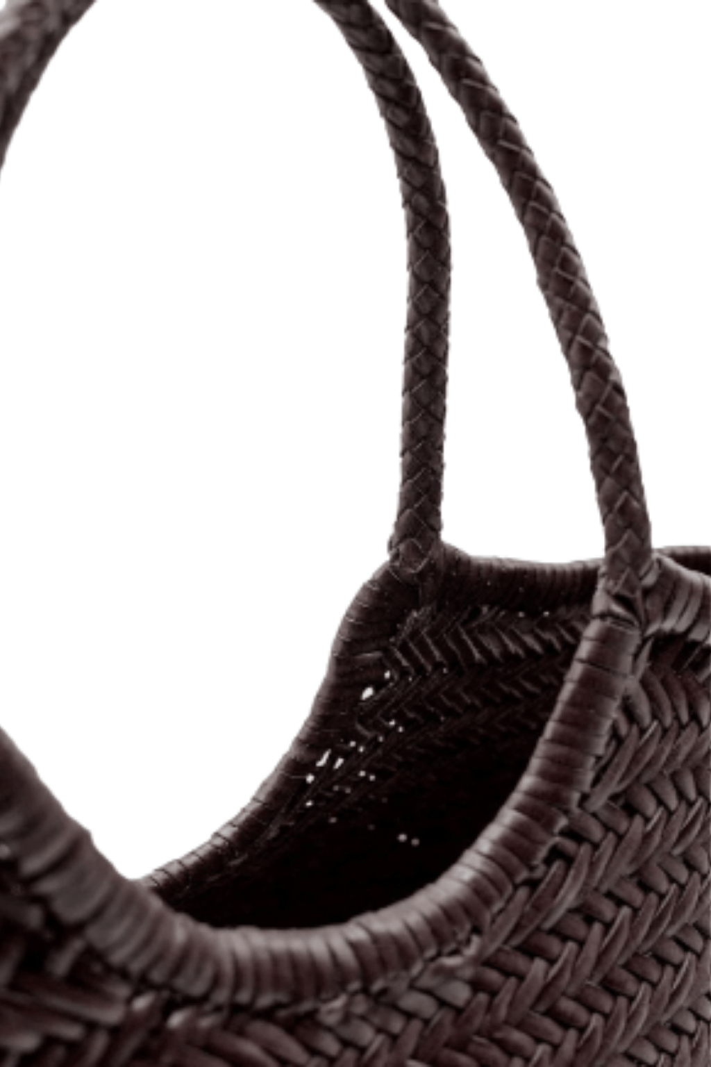 La Pareo Woven Tote | Chocolate - La Pareo