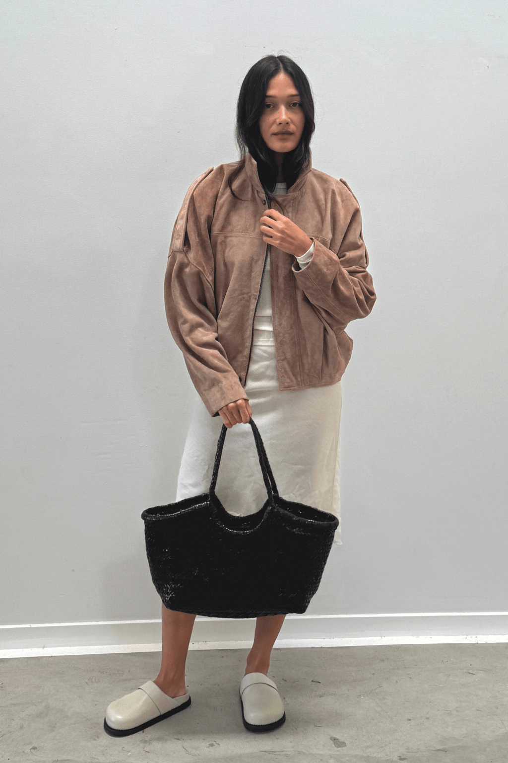 La Pareo Woven Tote | Chocolate - La Pareo