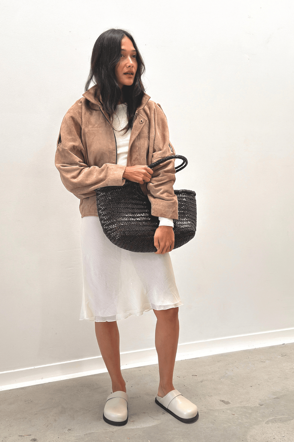 La Pareo Woven Tote | Chocolate - La Pareo