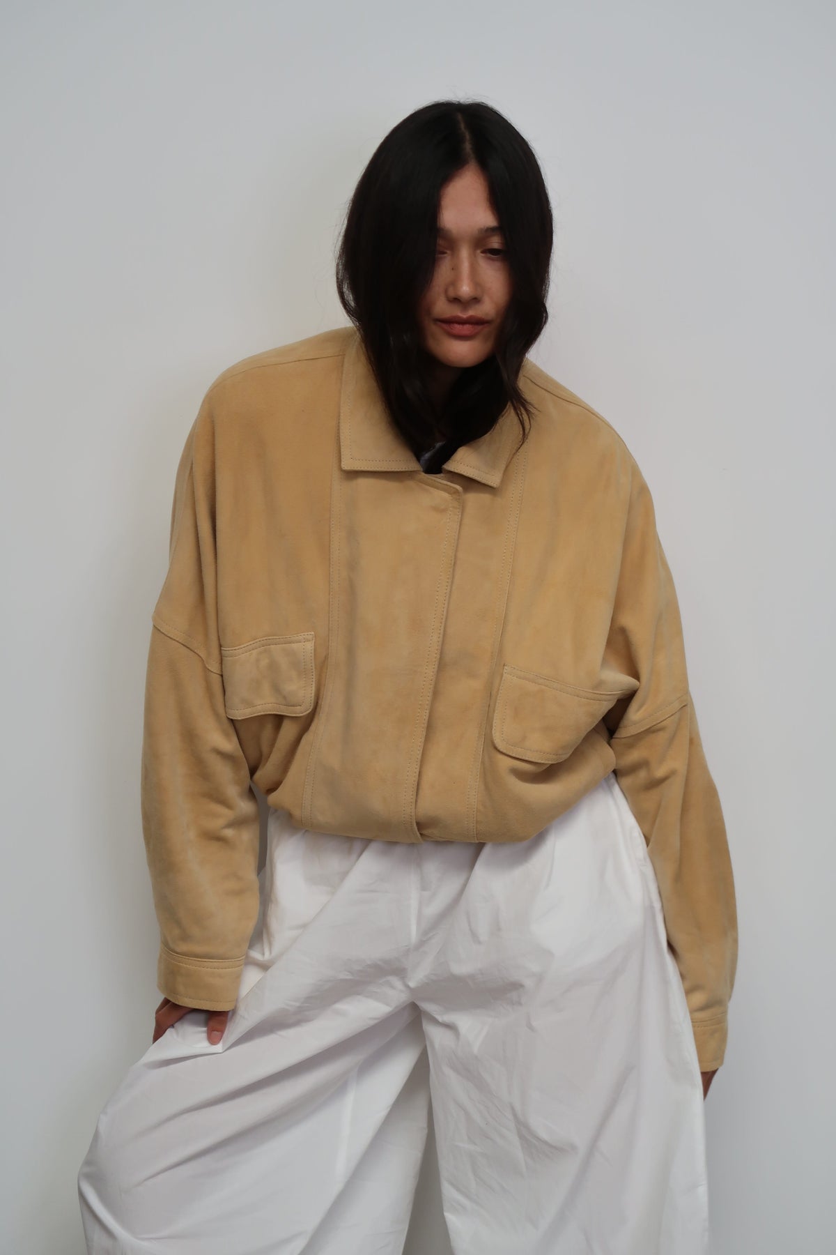 The Aaki Bomber Jacket | Butter Suede - The Bali Tailor