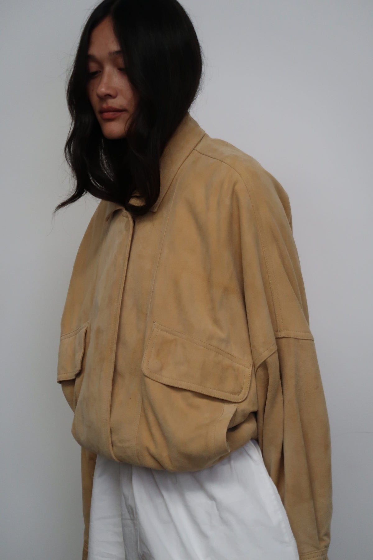 The Aaki Bomber Jacket | Butter Suede - The Bali Tailor