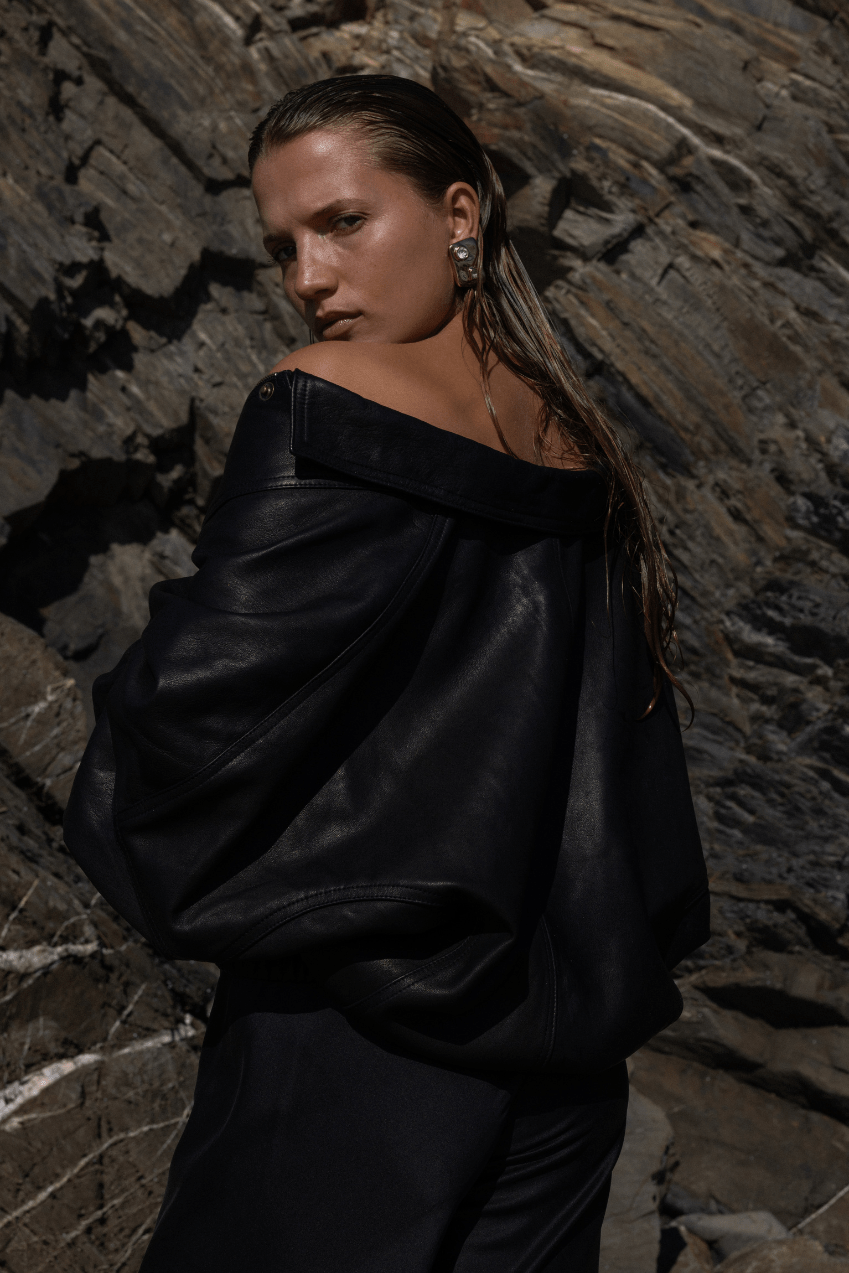 The Aaki Bomber Jacket - The Bali Tailor