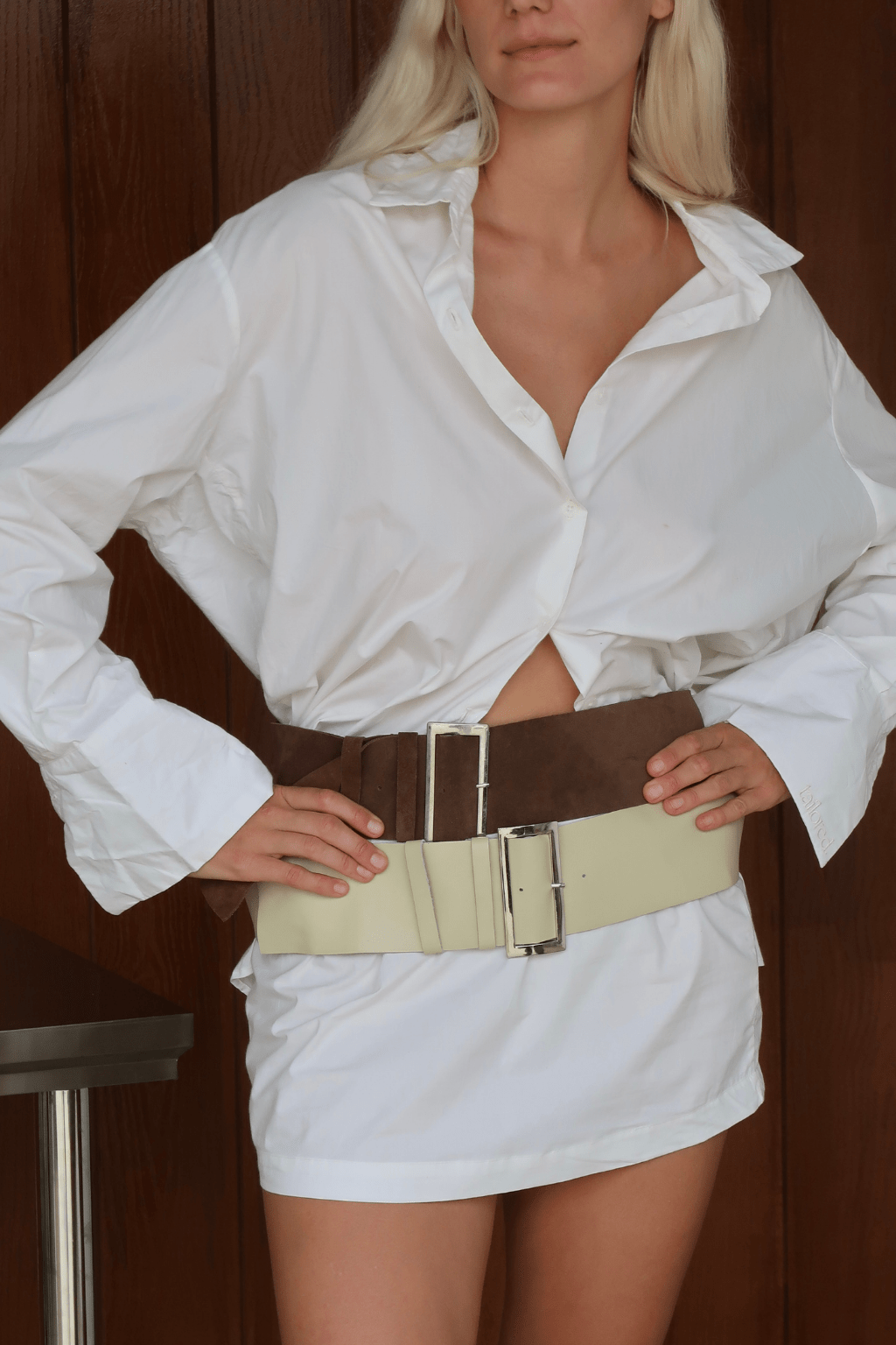 The Aya Belt | Cocoa Suede - The Bali Tailor