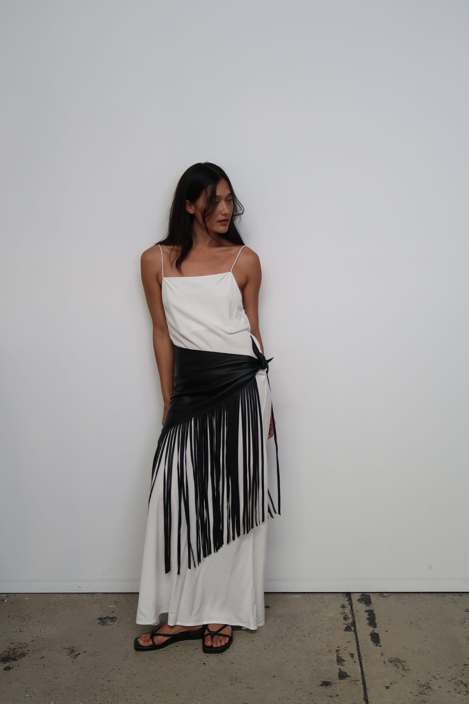 The Ayla Fringed Wrap - The Bali Tailor
