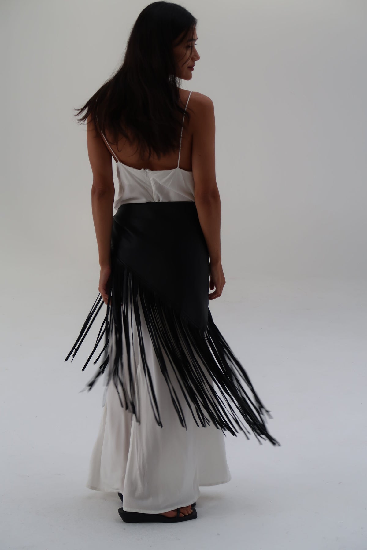 The Ayla Fringed Wrap - The Bali Tailor