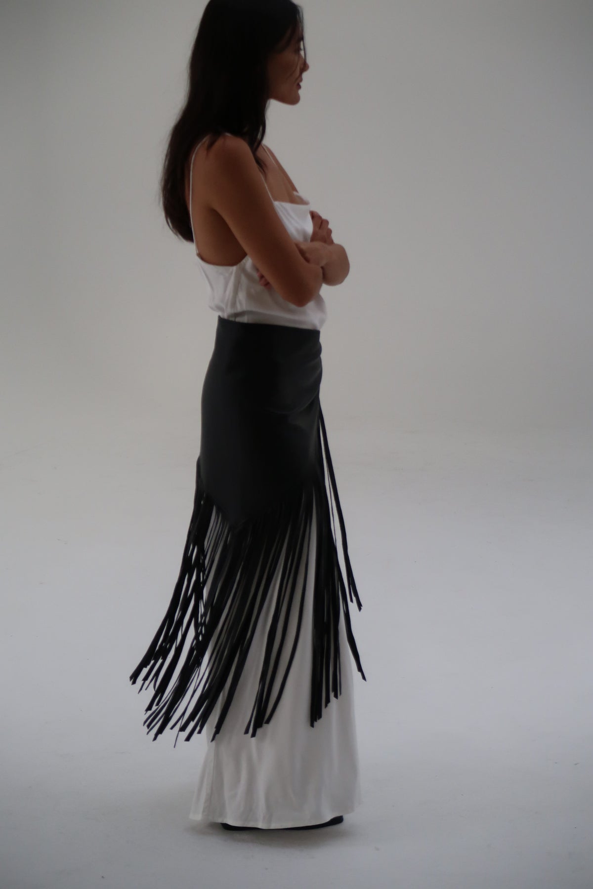 The Ayla Fringed Wrap - The Bali Tailor