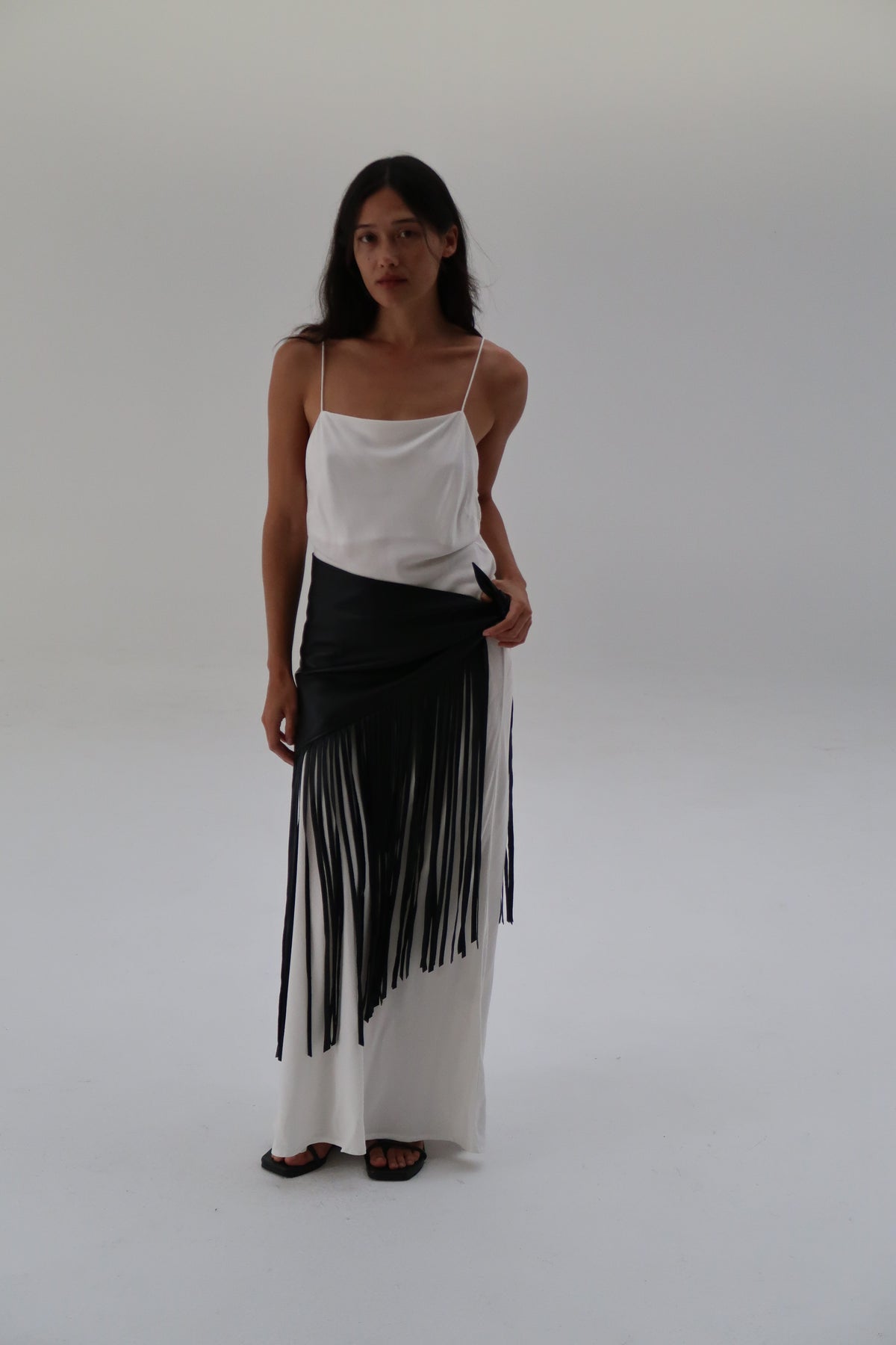 The Ayla Fringed Wrap - The Bali Tailor
