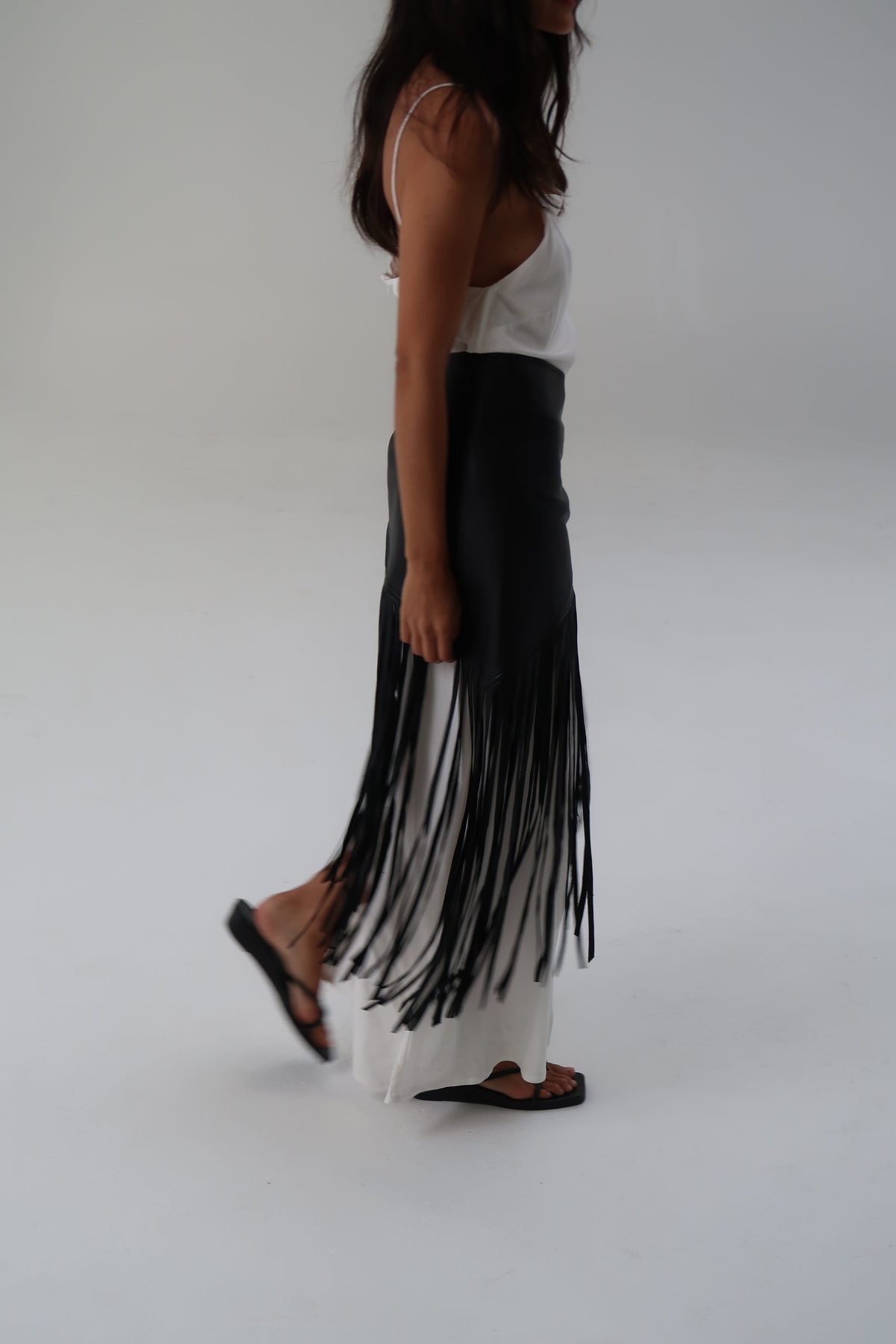 The Ayla Fringed Wrap - The Bali Tailor