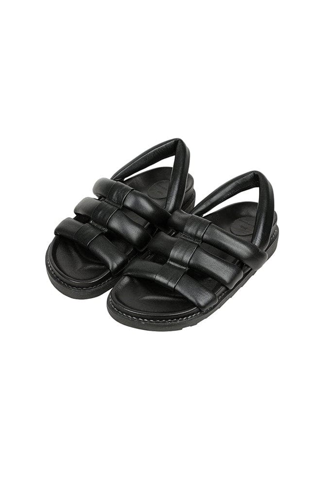 The Billie Sandal | Black - The Bali Tailor