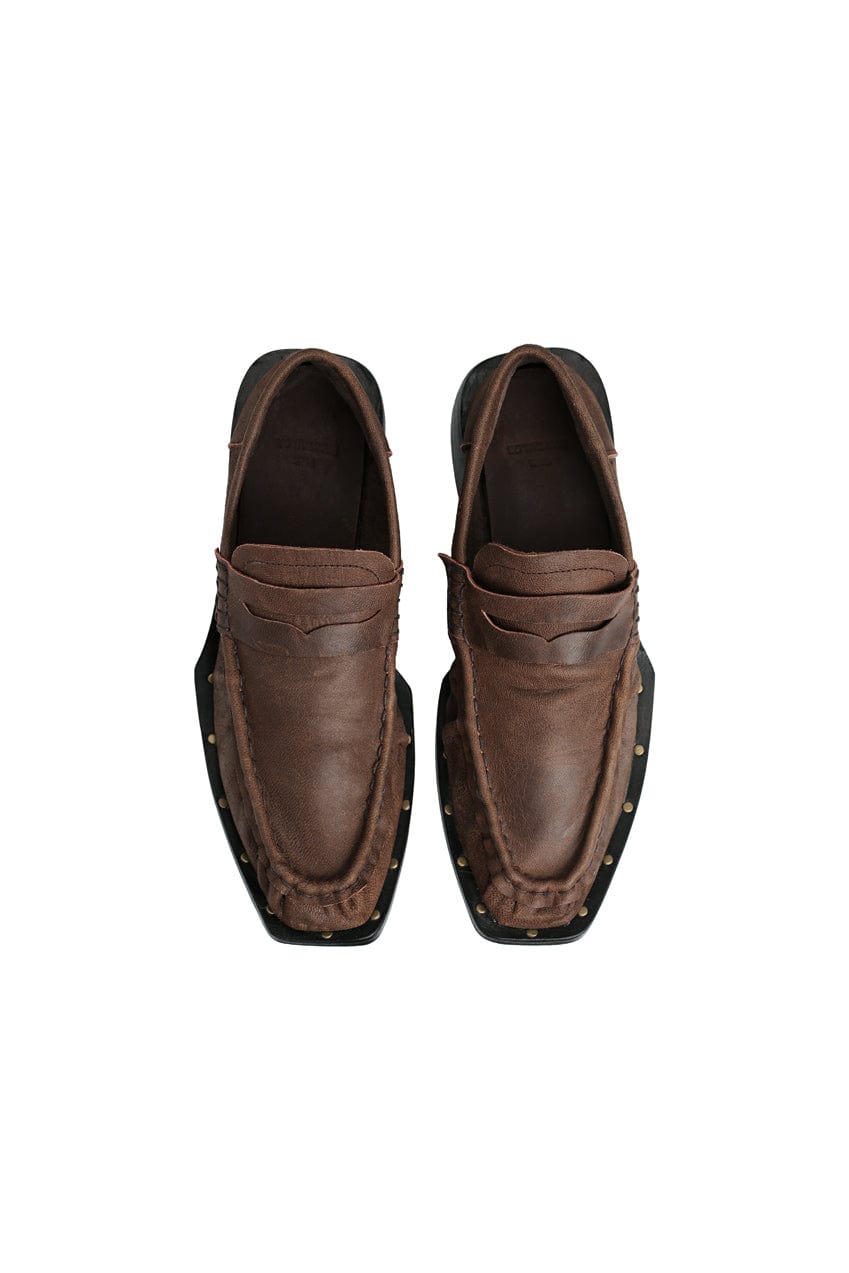 The Cameron Loafer | Antique Brown - The Bali Tailor