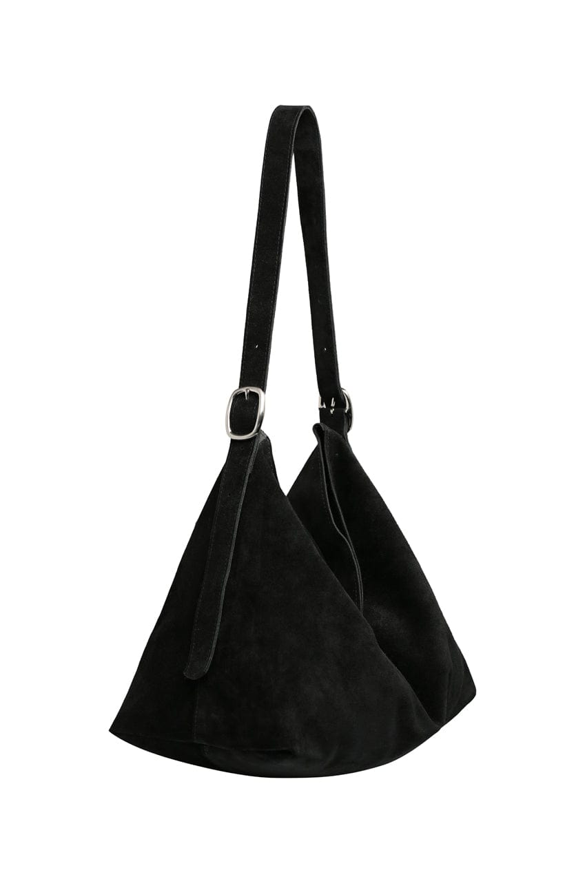 The Carter Bag | Black Suede - The Bali Tailor