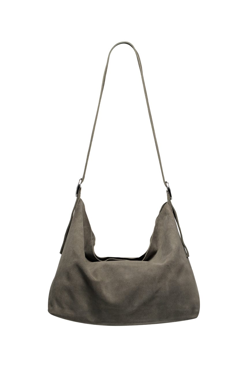 The Carter Bag | Olive Suede - The Bali Tailor