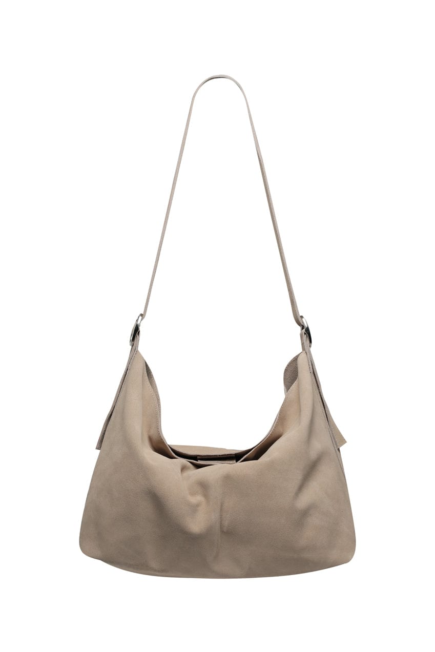 The Carter Bag | Stone Suede - The Bali Tailor