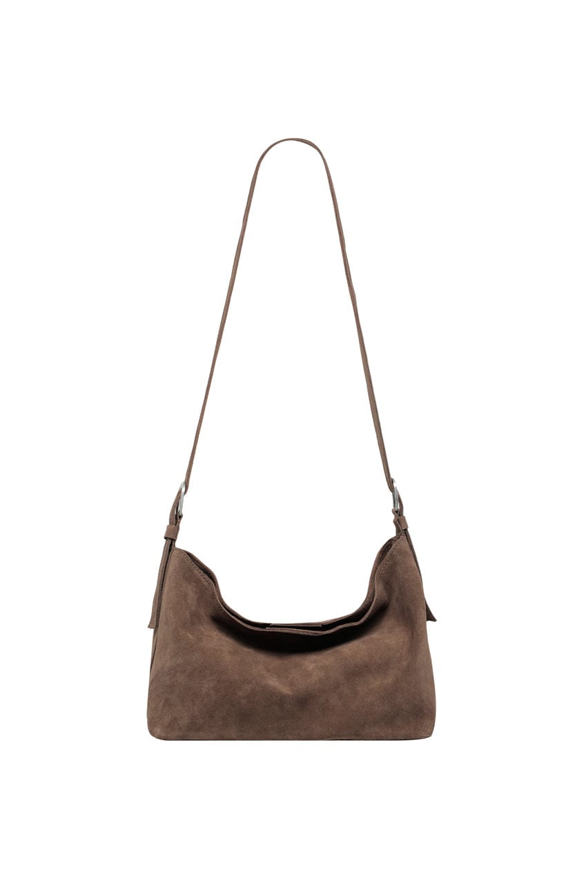 The Carter Mini | Cocoa Suede - The Bali Tailor