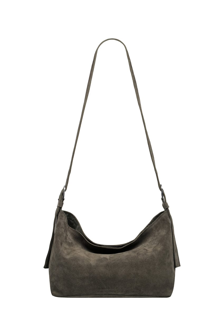 The Carter Mini | Olive Suede - The Bali Tailor