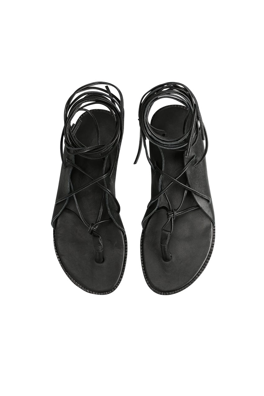 The Celeste Sandal | Black - The Bali Tailor