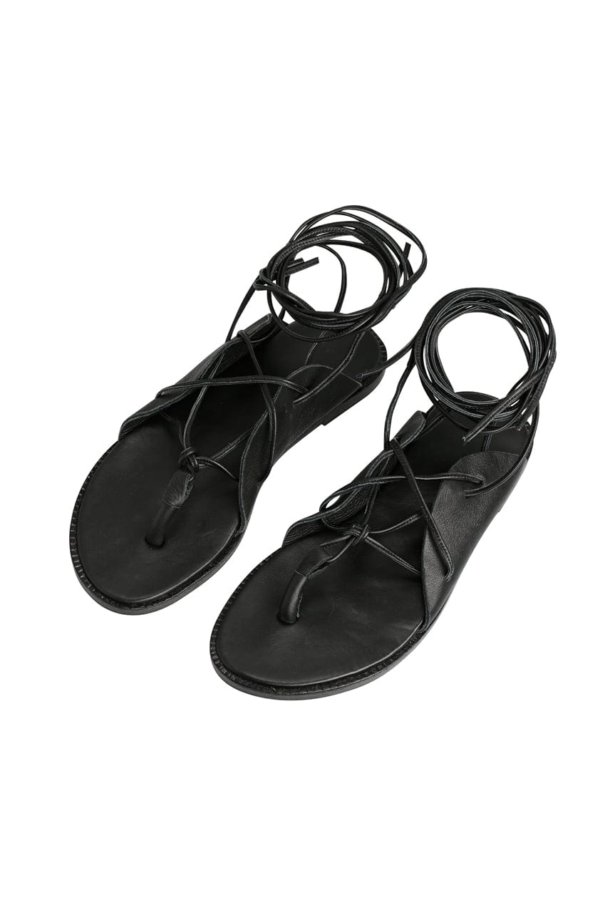 The Celeste Sandal | Black - The Bali Tailor