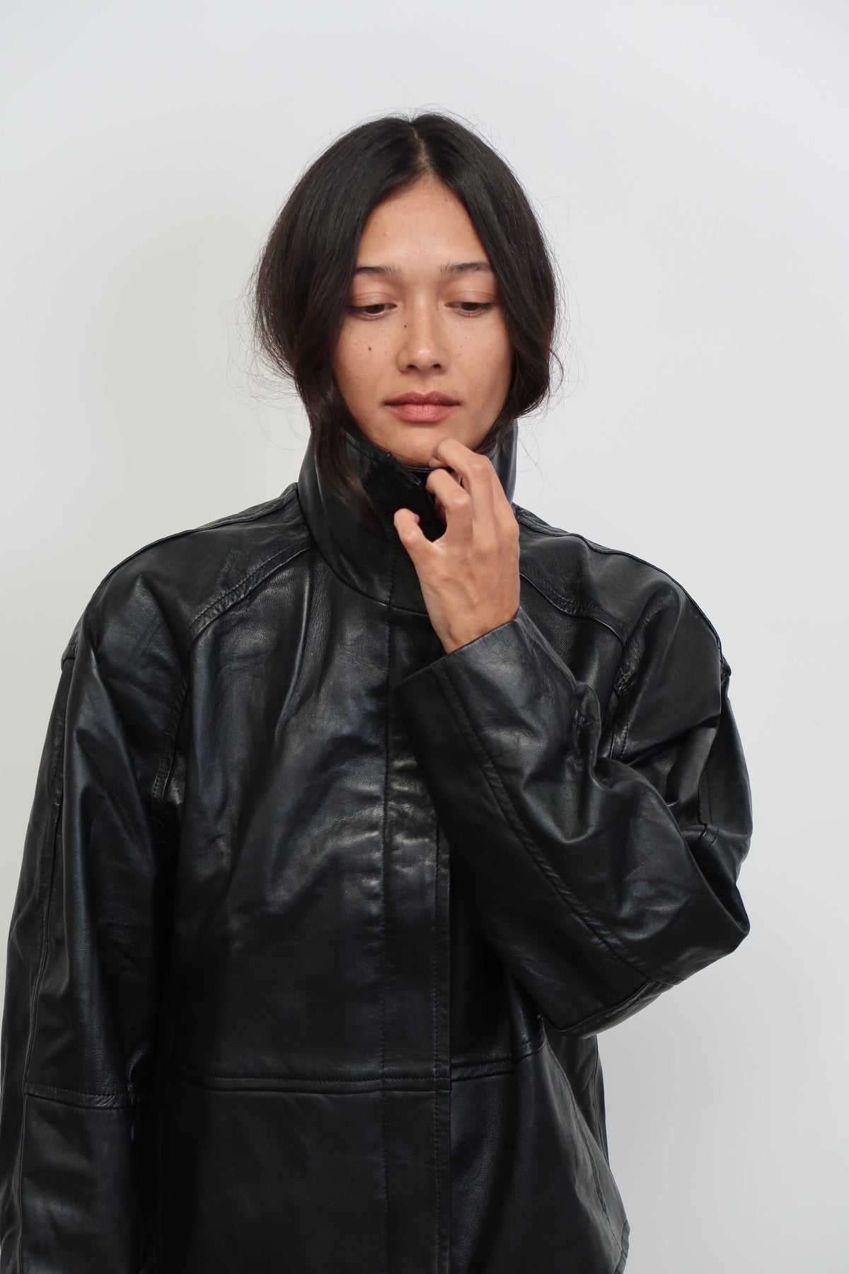 The Claude Bomber | Black - The Bali Tailor