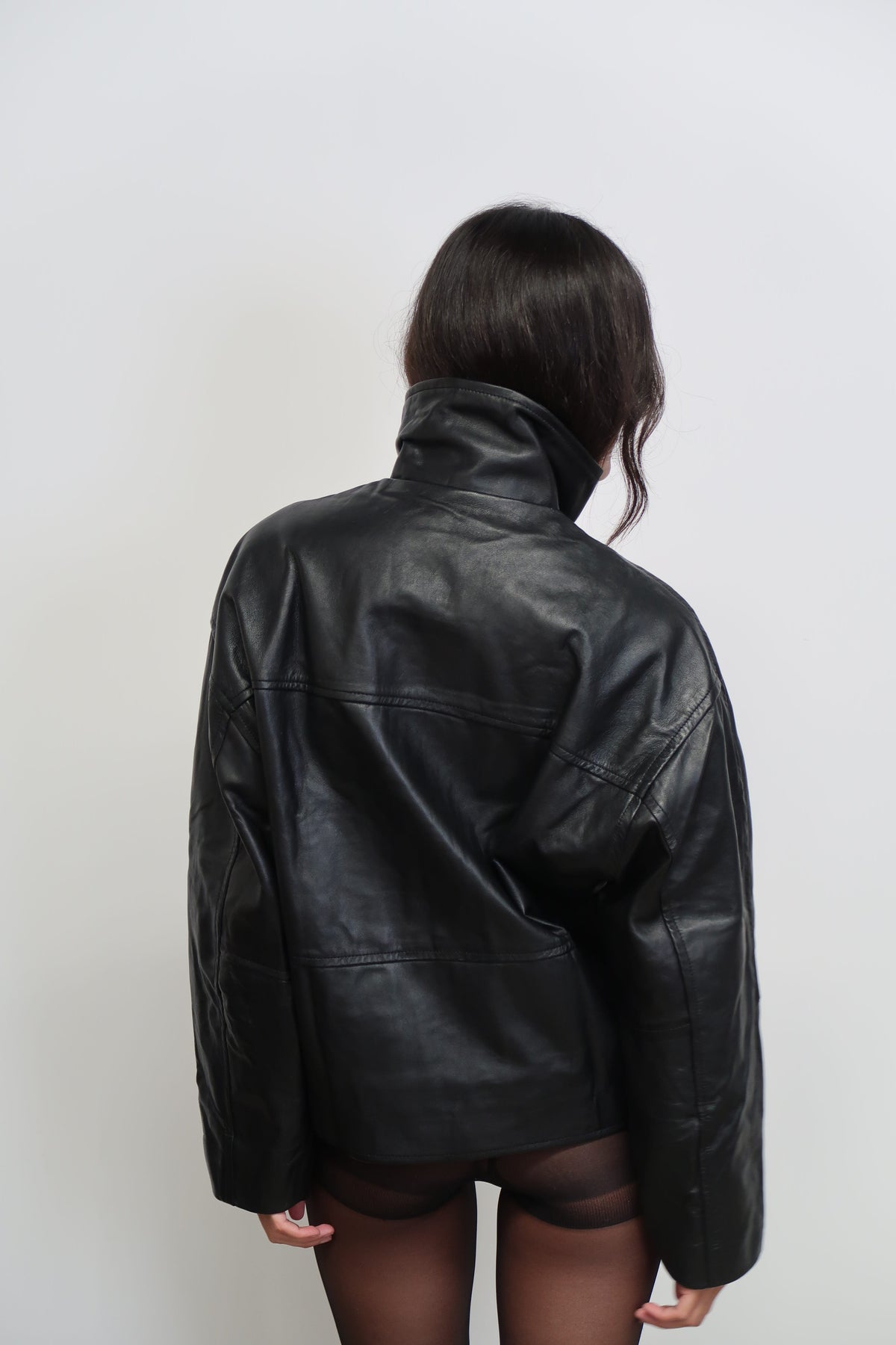 The Claude Bomber | Black - The Bali Tailor