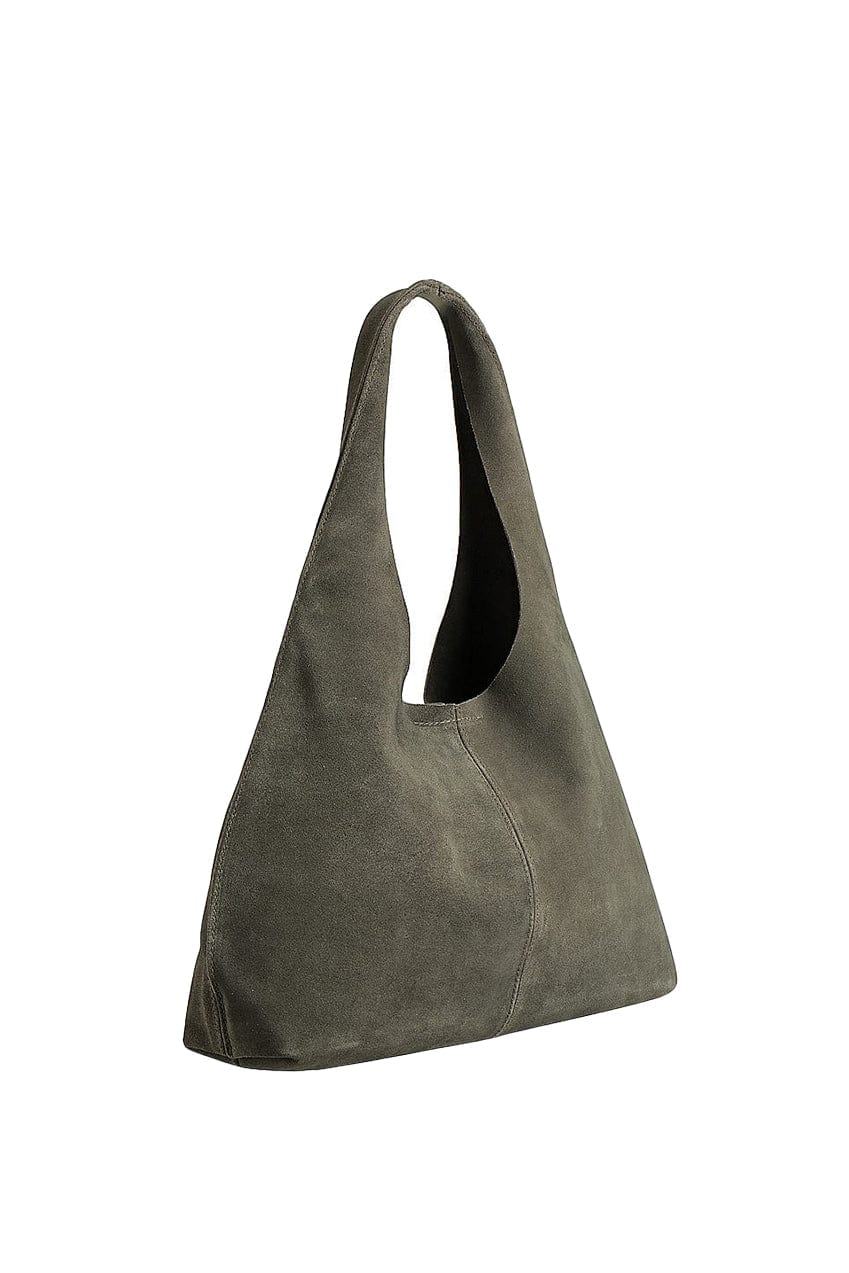 The Clover Slouch Mini | Olive Suede - COMING SOON - The Bali Tailor
