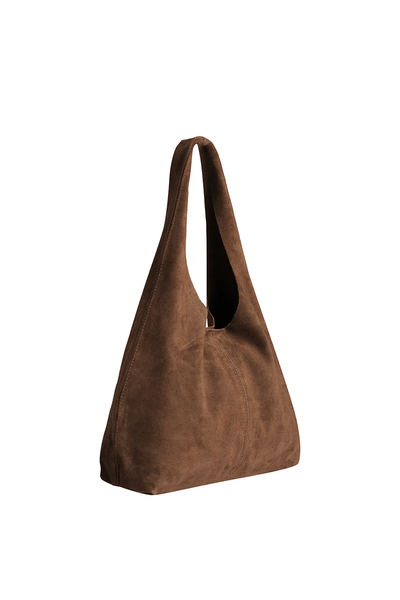 The Clover Slouch Mini | Black Suede main image 1