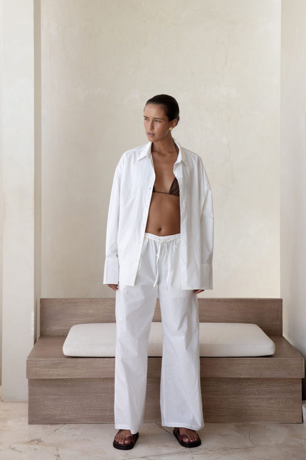 The Daie Pants | White - The Bali Tailor