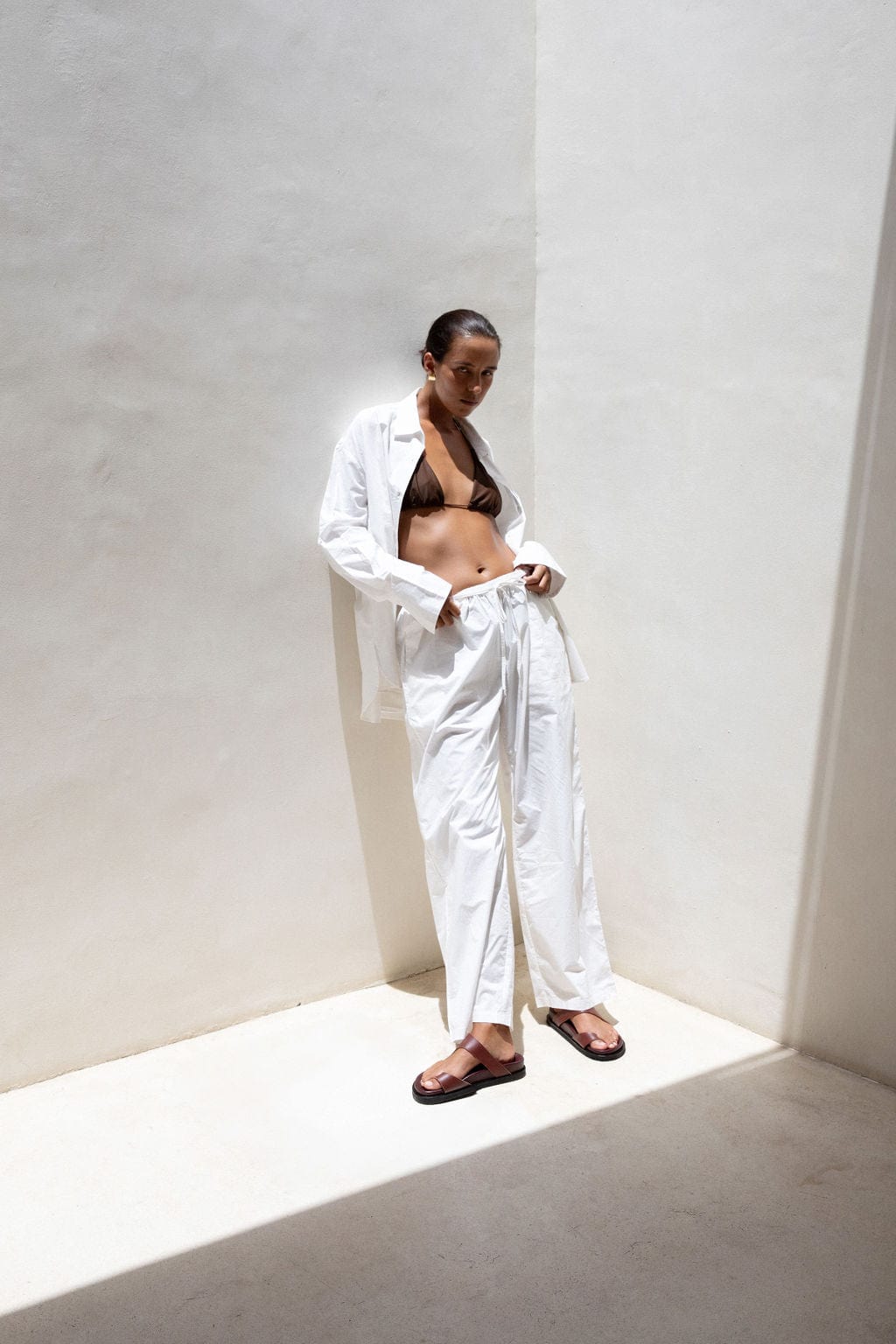 The Daie Pants | White - The Bali Tailor