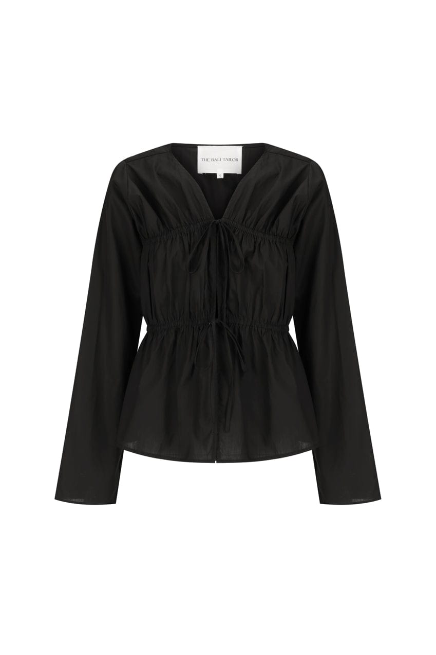 The Dara Top | Noir - The Bali Tailor