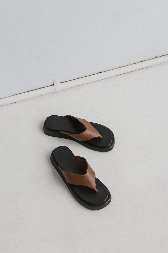 The Ellery Thong | Chocolate - The Bali Tailor