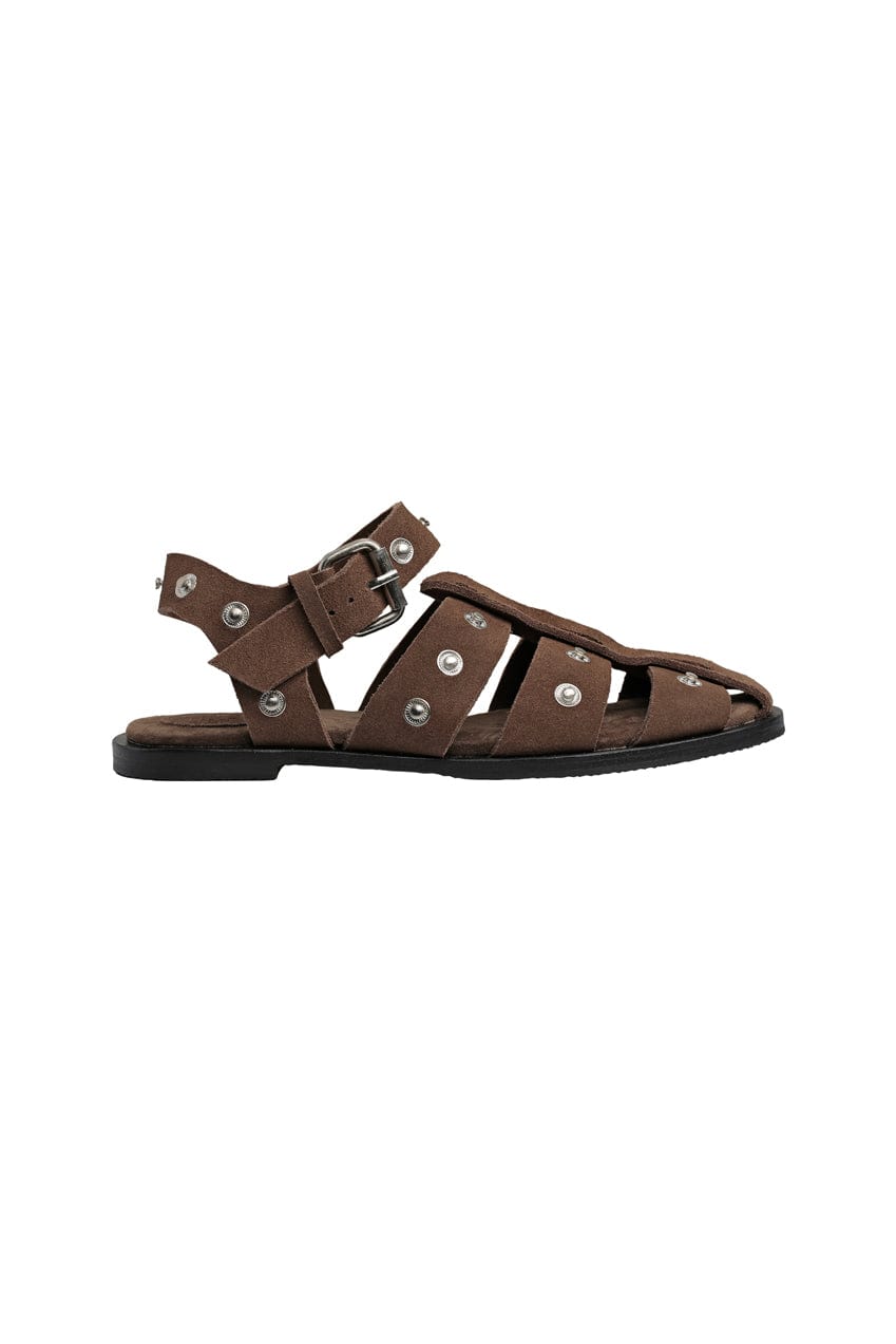 The Emmett Sandal | Cocoa Suede - The Bali Tailor