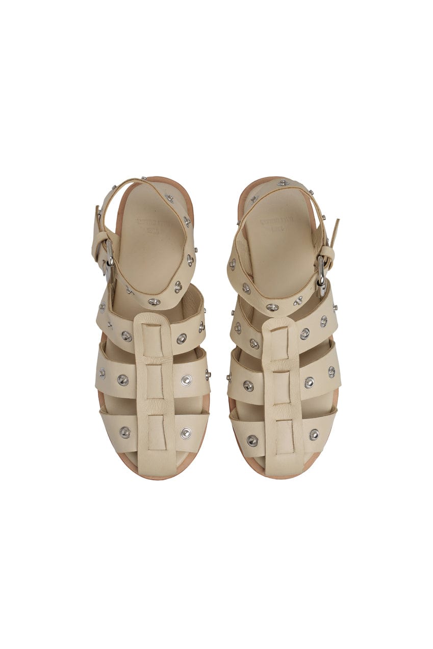 The Emmett Sandal | Creme - The Bali Tailor