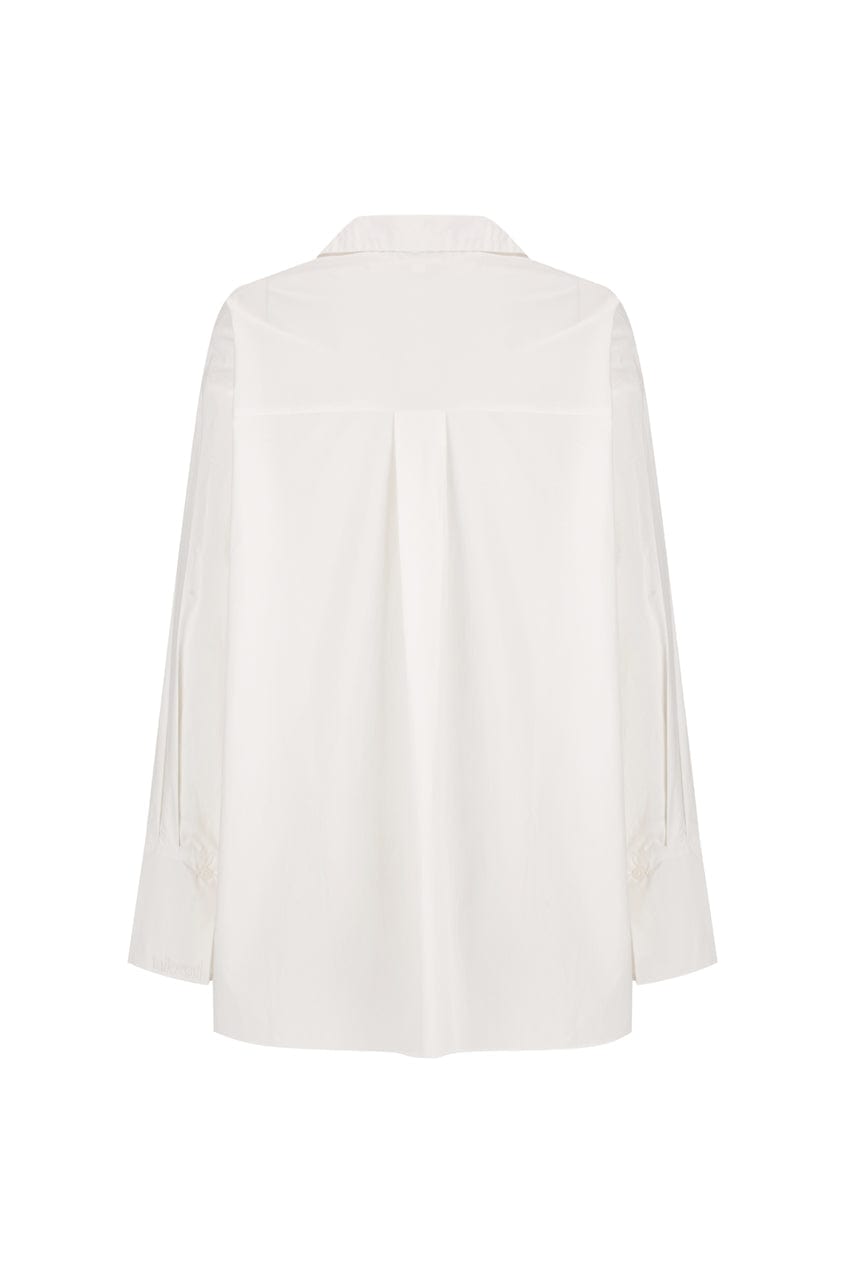 The Farrah Shirt | White - The Bali Tailor