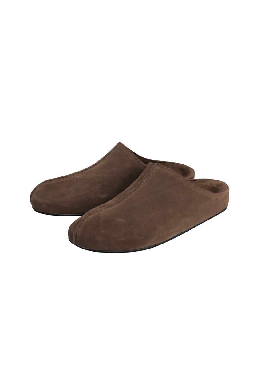 The Faye Clog | Cocoa Suede - The Bali Tailor