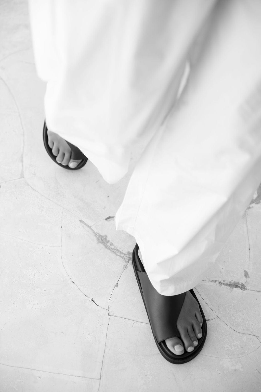 The Franca Slide | Dark Brown - The Bali Tailor