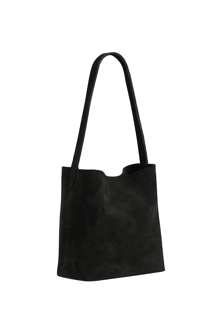 The Jones Mini | Black Suede - The Bali Tailor