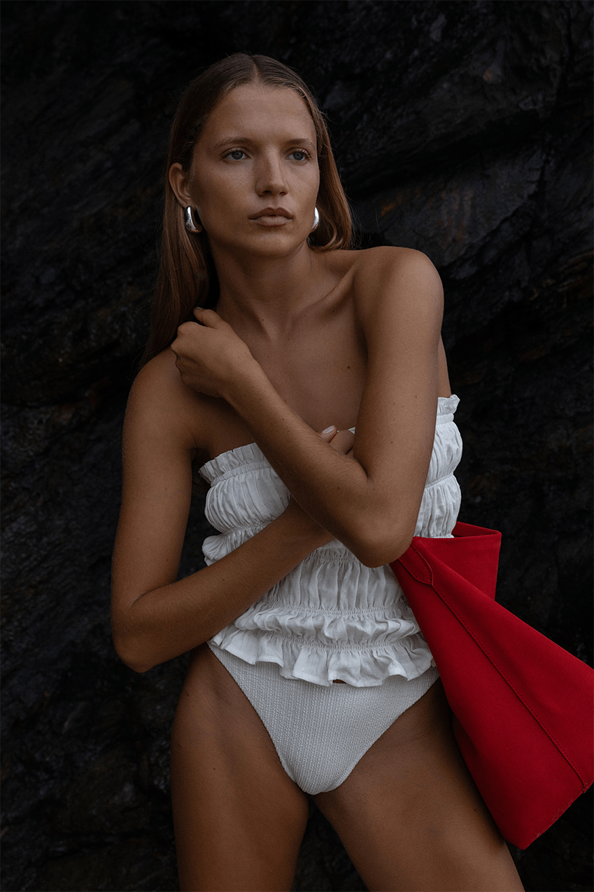 The Jones | Red Suede - The Bali Tailor