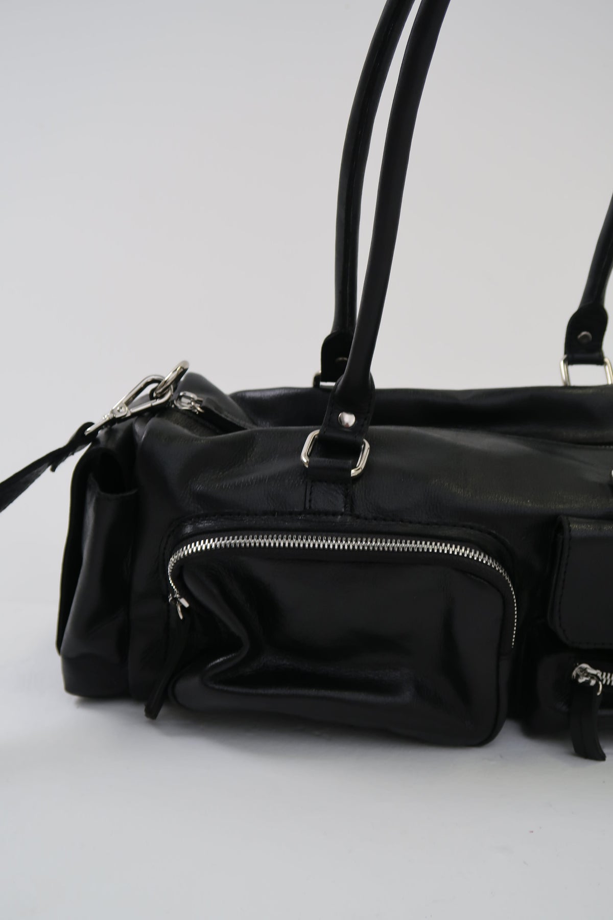 The Kaia Utility Bag | Black - The Bali Tailor