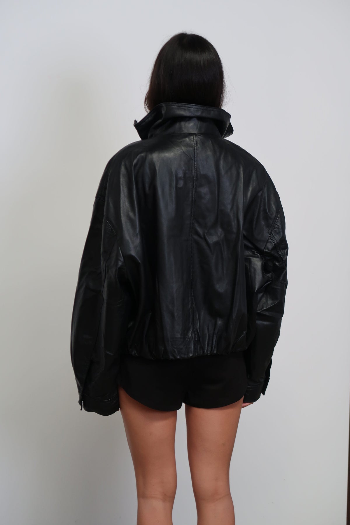 The Knox Bomber | Black - The Bali Tailor