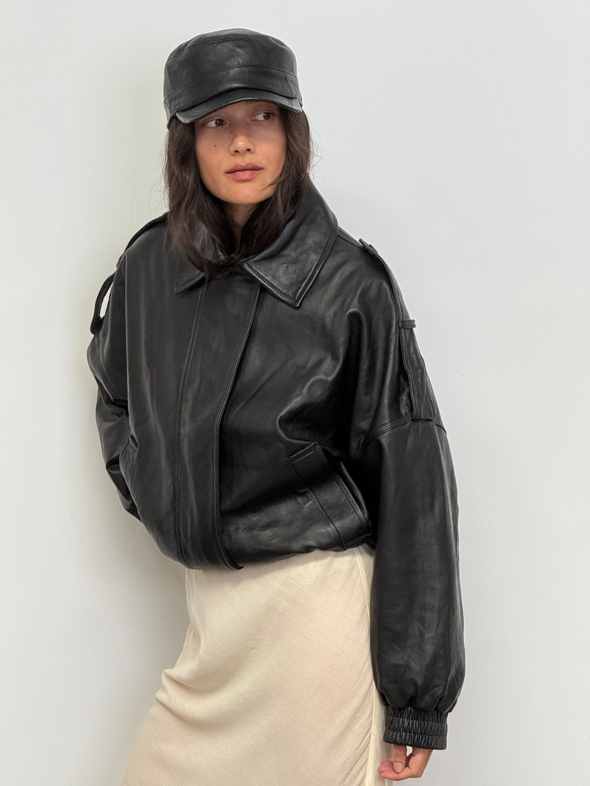 The Leather Cap - The Bali Tailor