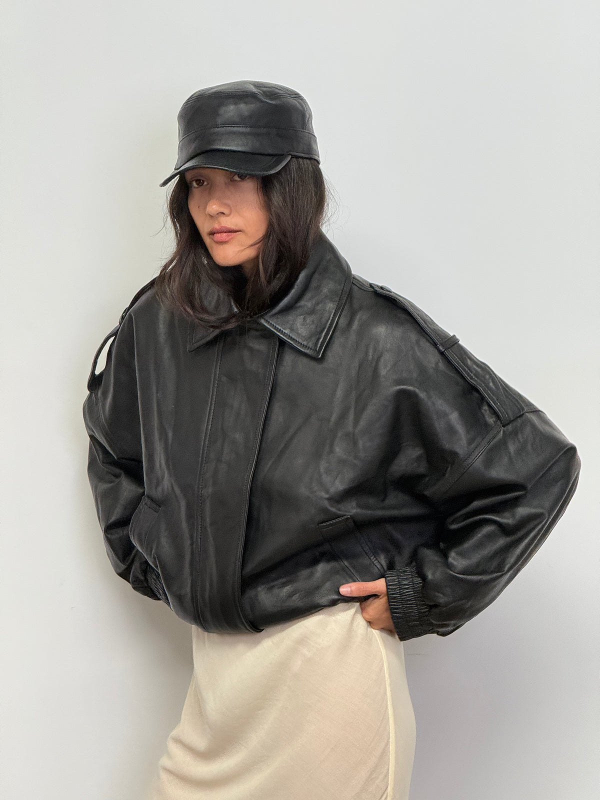 The Leather Cap - The Bali Tailor