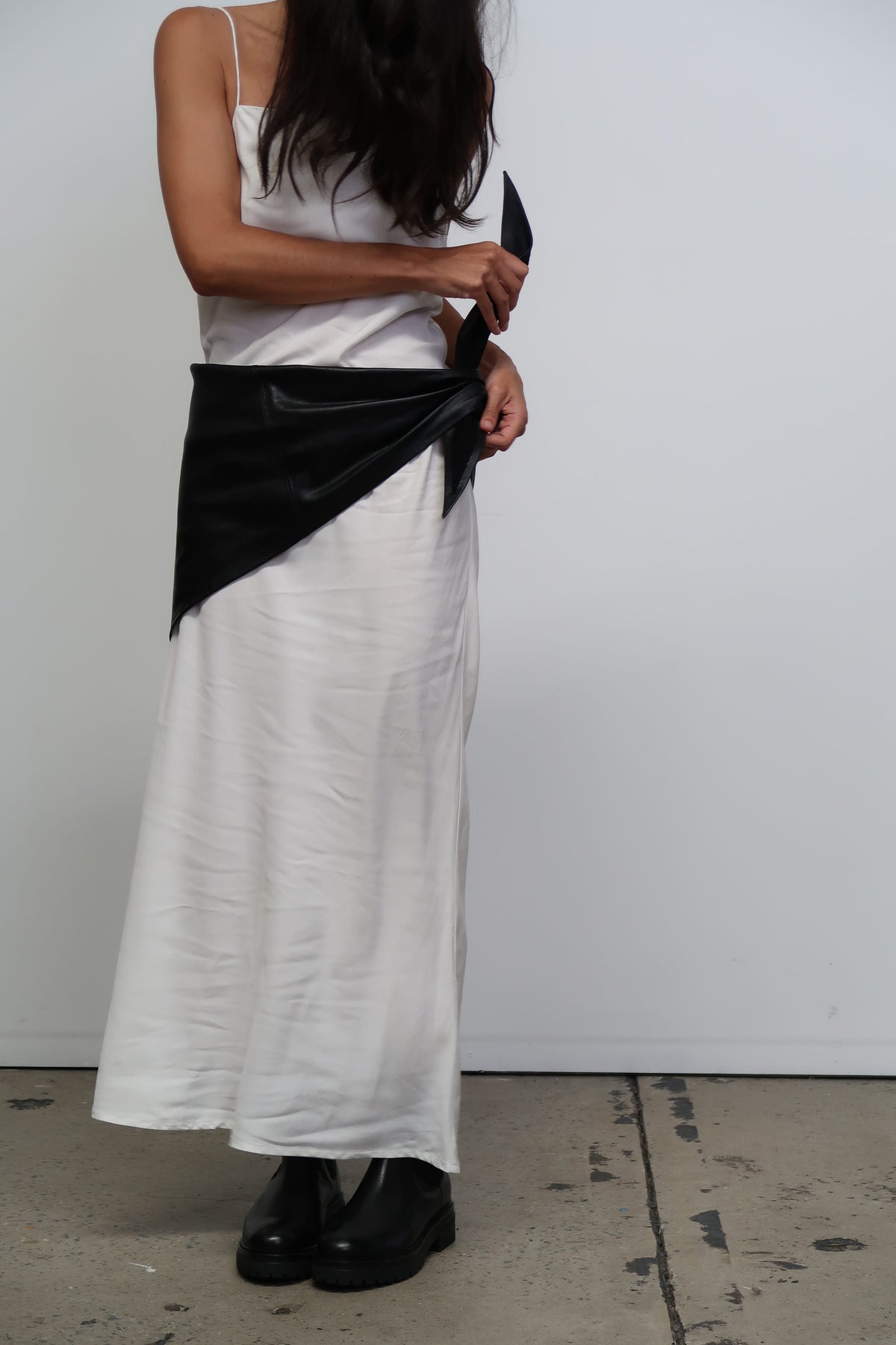 The Leia Wrap | Black - The Bali Tailor