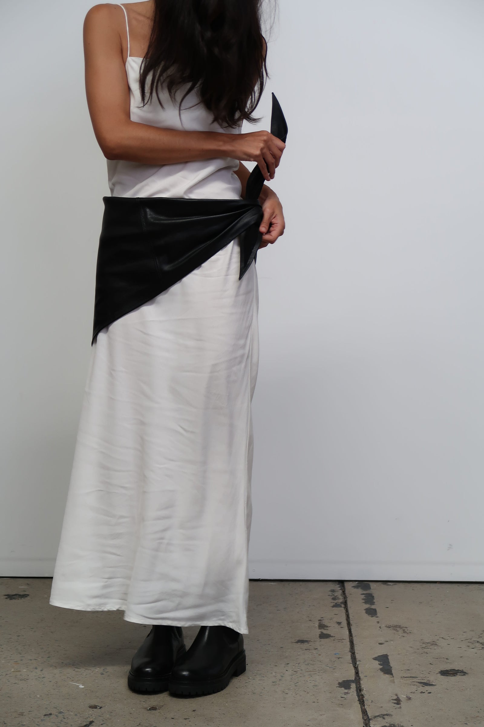The Leia Wrap | Black - The Bali Tailor