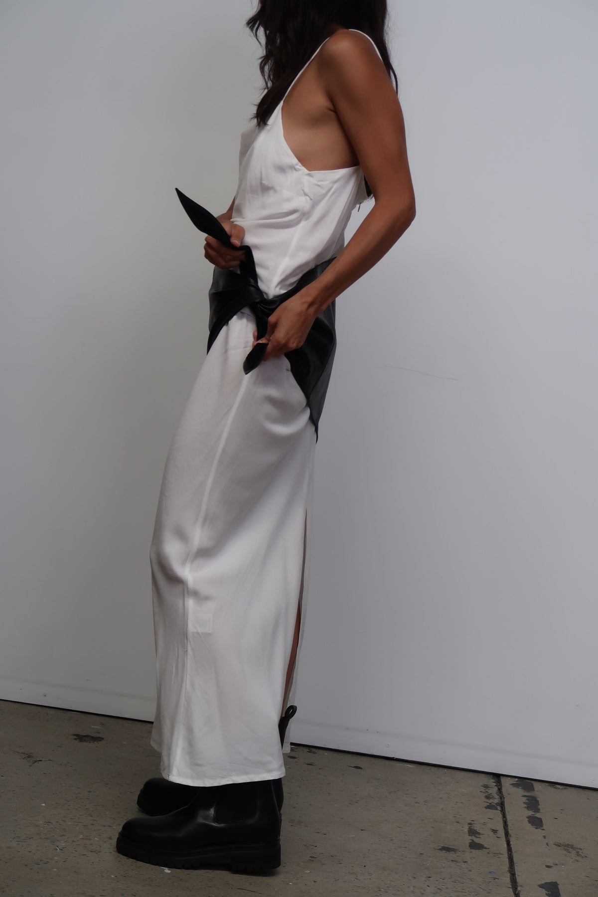 The Leia Wrap | Black - The Bali Tailor