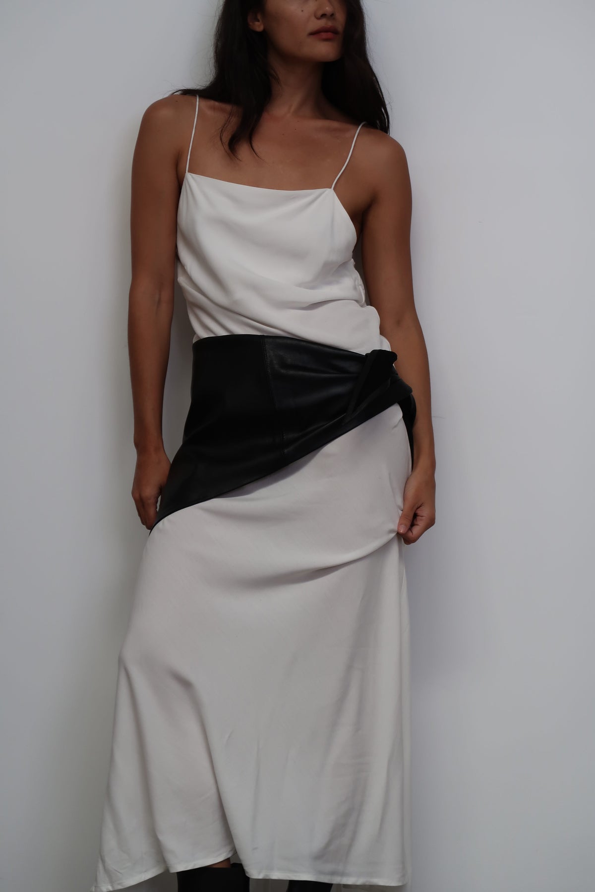 The Leia Wrap | Black - The Bali Tailor