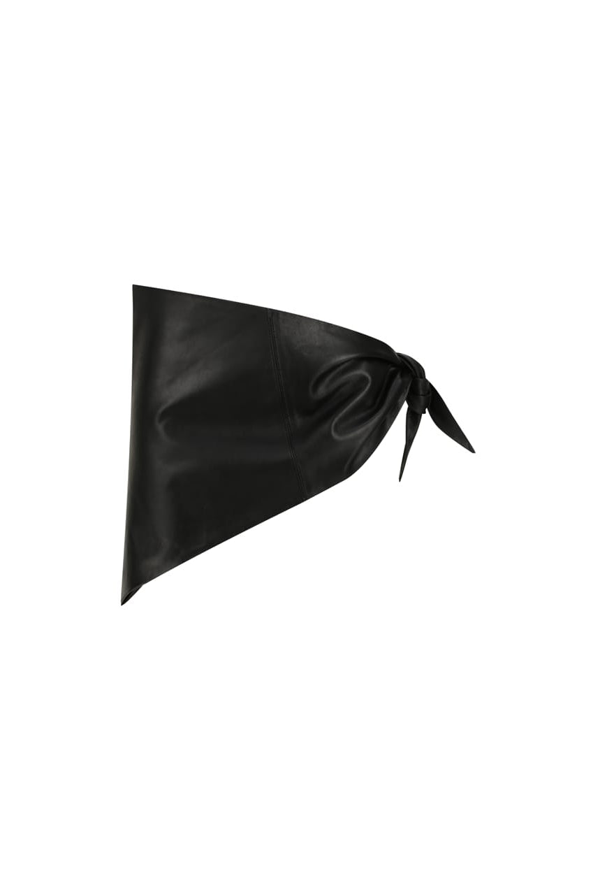 The Leia Wrap | Black - The Bali Tailor