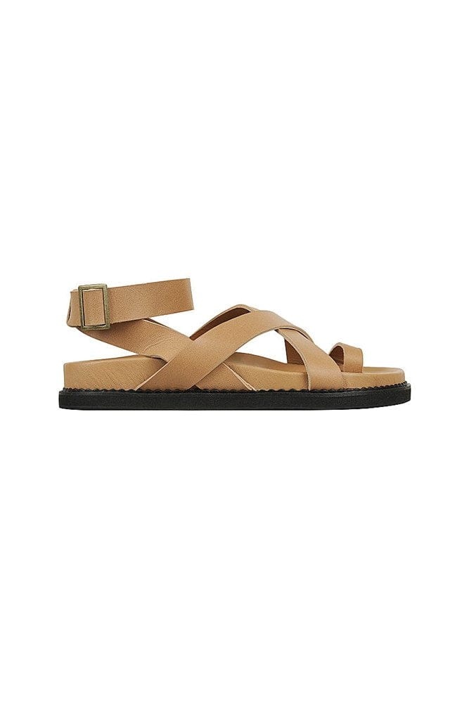 The Leni Sandal | Tan - The Bali Tailor