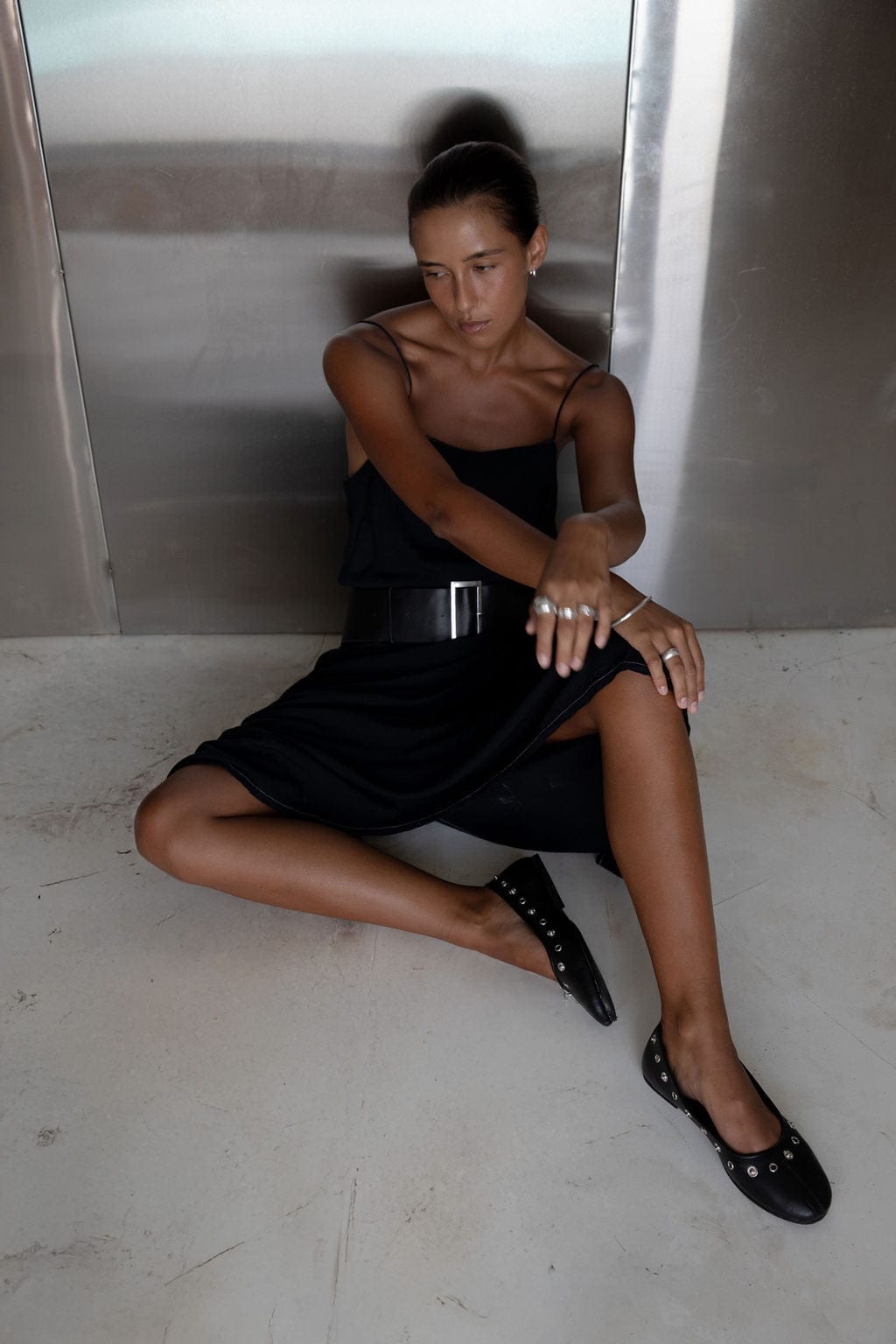 The Luma Ballet Flat | Black - The Bali Tailor